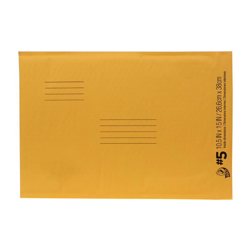 Duck 10.5 in. W X 15 in. L No. 5 Beige Padded Envelope