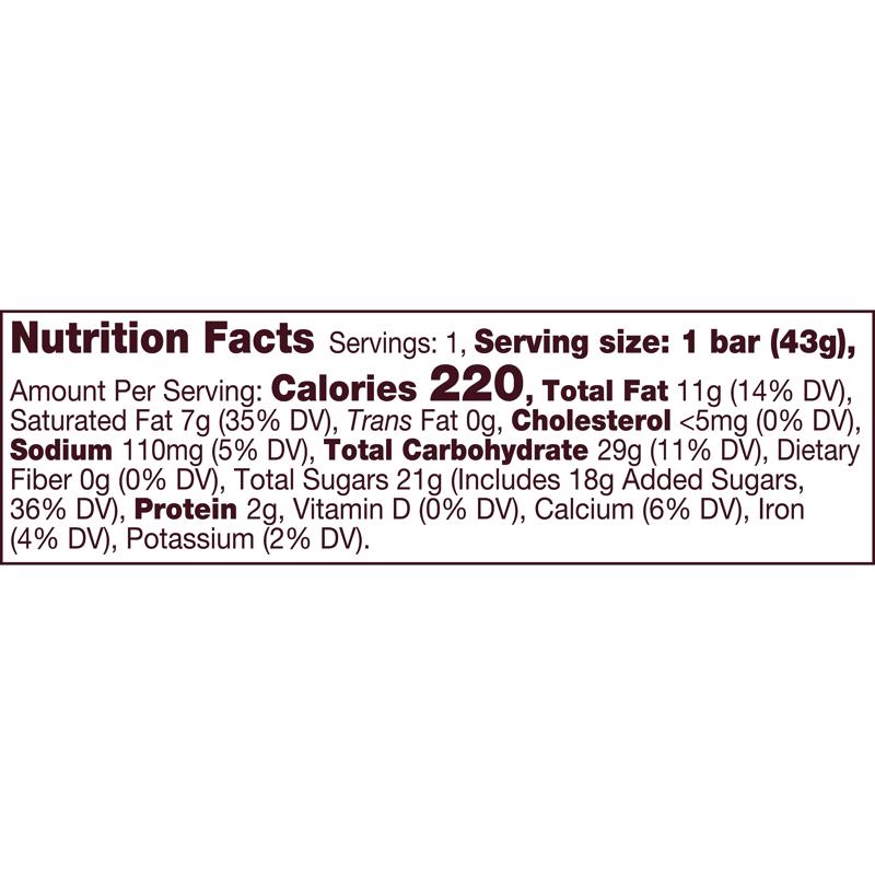 Hershey's White Chocolate Candy Bar 1.55 oz