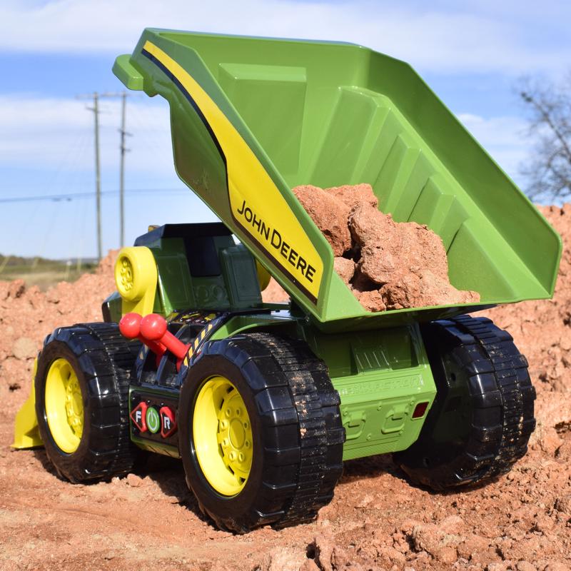 John Deere Maxx Power Dig Rig Vehicle Toy Multicolored