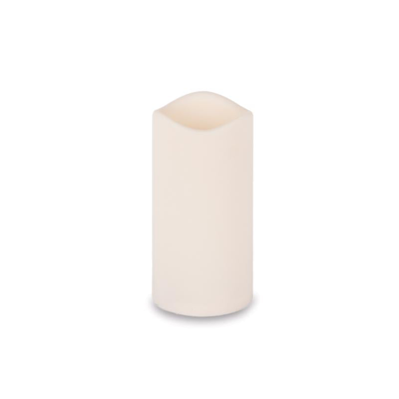 Gerson Everlasting Glow Bisque No Scent LED Flameless Flickering Candle