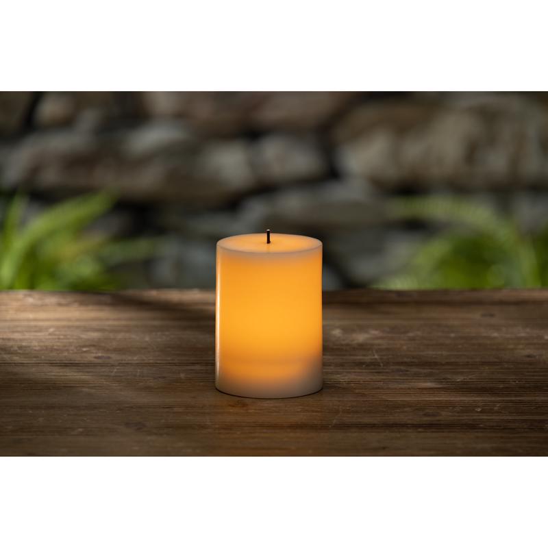 Gerson Everlasting Glow Bisque No Scent Flameless Flickering Candle