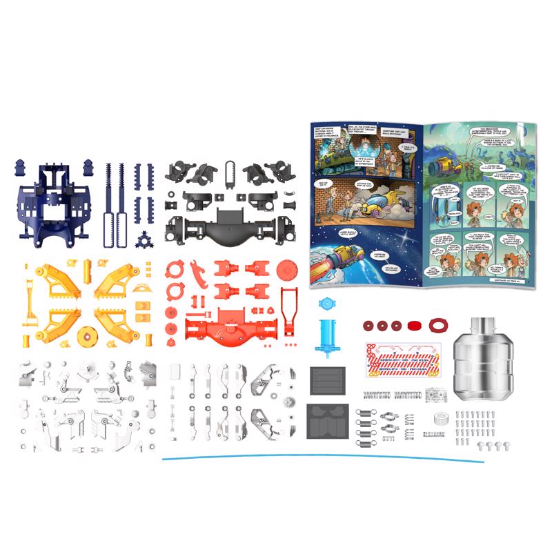 Thames & Kosmos Mega Cyborg Hydro Blaster Stem Experiment Kit Multicolored 180 pc