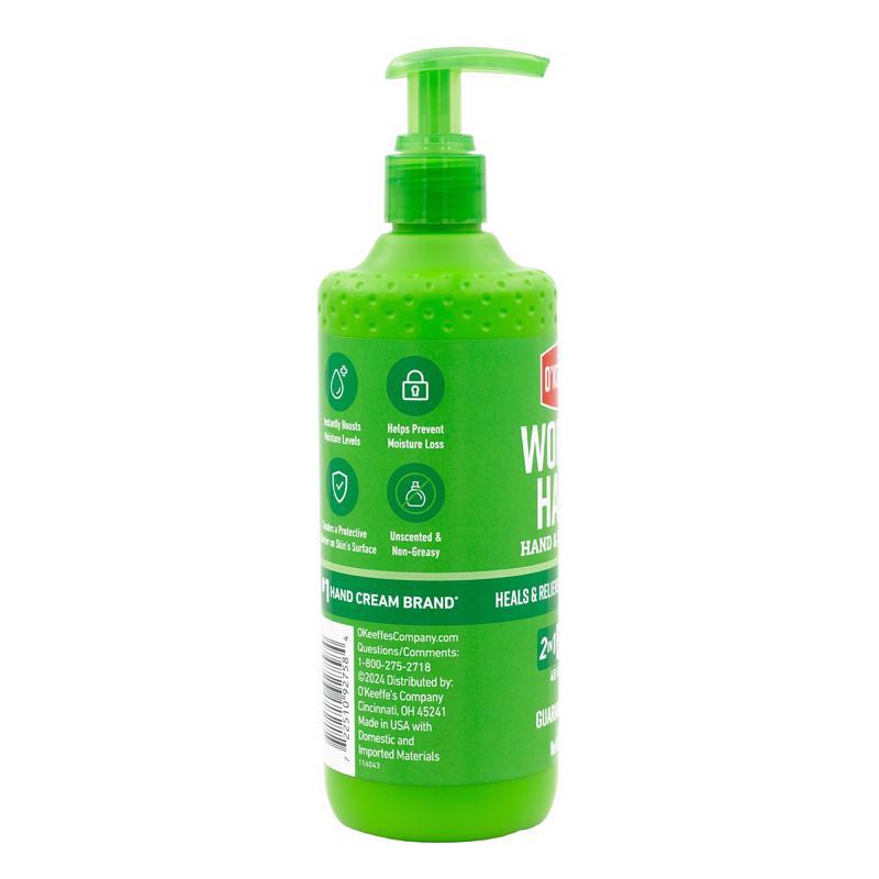 O'Keeffe's Working Hands Unscented Scent Hand and Body Lotion 12 oz