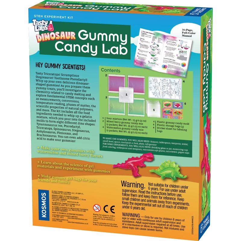Thames & Kosmos Dinosaur Berry/Watermelon Gummi Candy 5.5 oz