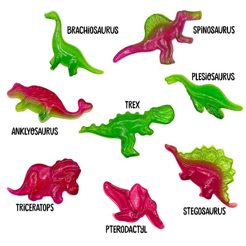 Thames & Kosmos Dinosaur Berry/Watermelon Gummi Candy 5.5 oz