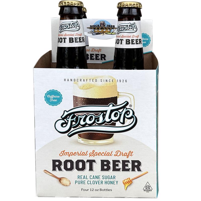 Frostop Root Beer Cane Sugar Soda 12 oz