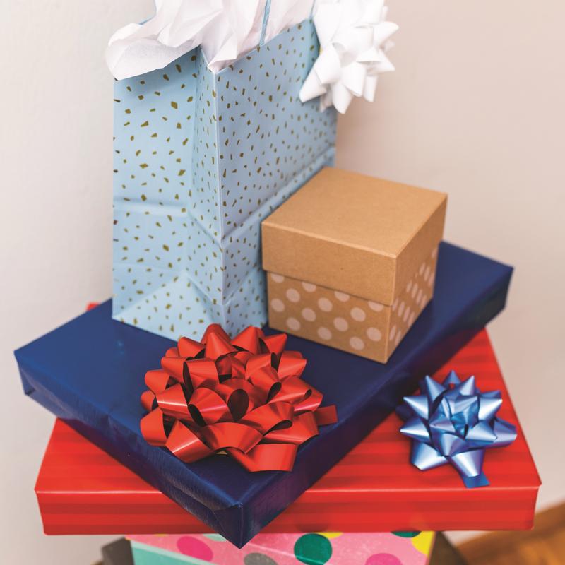 Hennessy Gift Wrap Repeat-A-Bow Pink Gift Bows