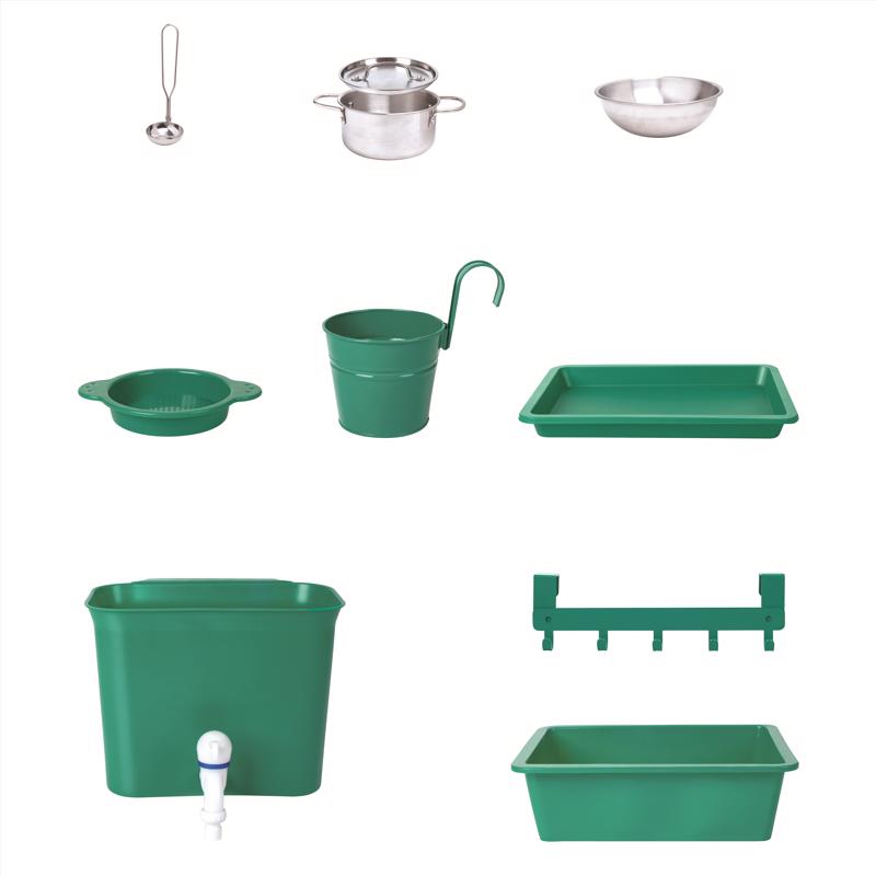 Hape Outdoor Kitchen Multicolored 10 pc