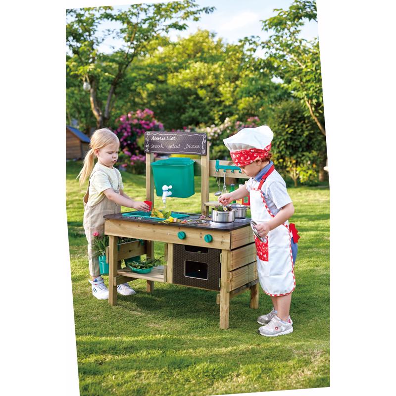 Hape Outdoor Kitchen Multicolored 10 pc