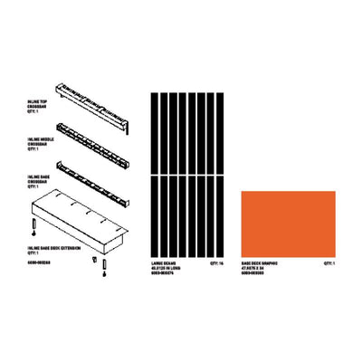 Standard L&G/Outdoor Living Sign Kit Elevate Blackston 4ft Grill Decor Kit