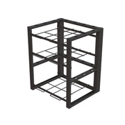 Black U-SHAPED UMBRELLA Display Metal