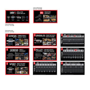Standard L&G/Outdoor Living Sign Kit Elevate Ace Backyard and BBQ sign kit