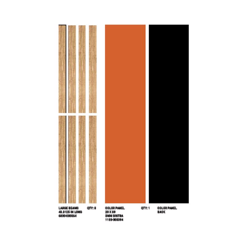Standard L&G/Outdoor Living Sign Kit Elevate Traeger Feature Endcap Kit