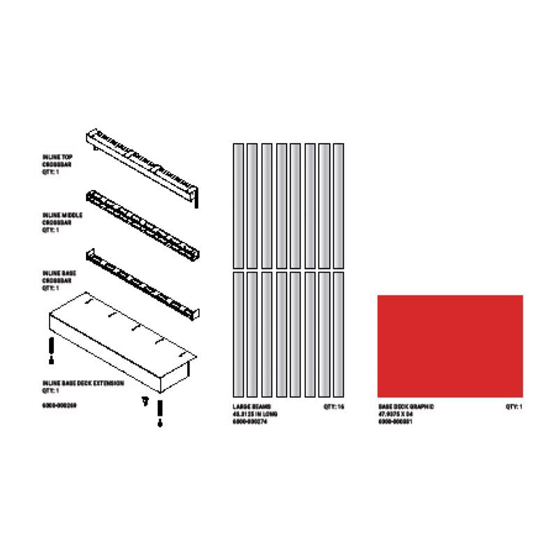 Standard L&G/Outdoor Living Sign Kit Elevate Weber 4ft Grill Decor Kit
