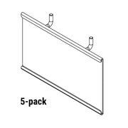 Black Metal Sign Holder 3.5 in. H X 6 in. L