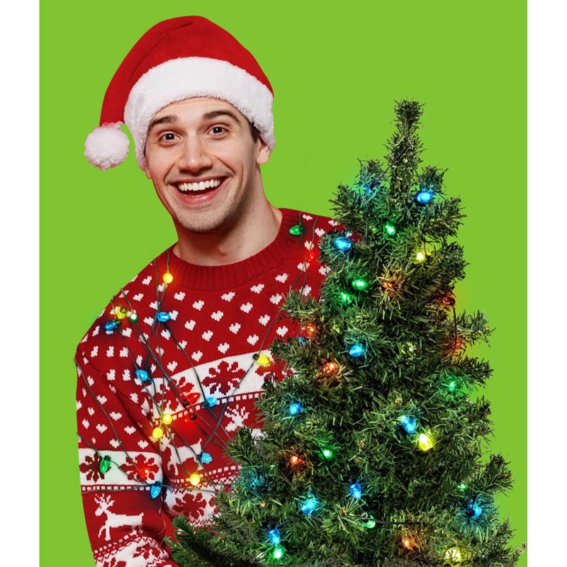 Lotsa Lites LED Multicolored 20 ct String Light String 9 ft.