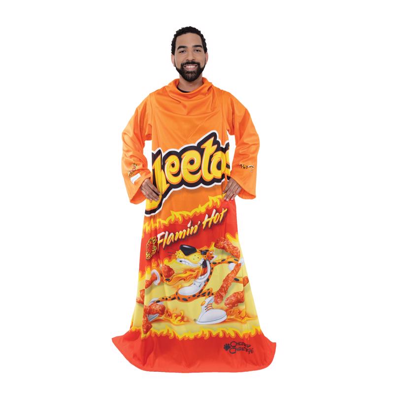 Snuggie Cheetos Flaming Hot Blanket Polyster