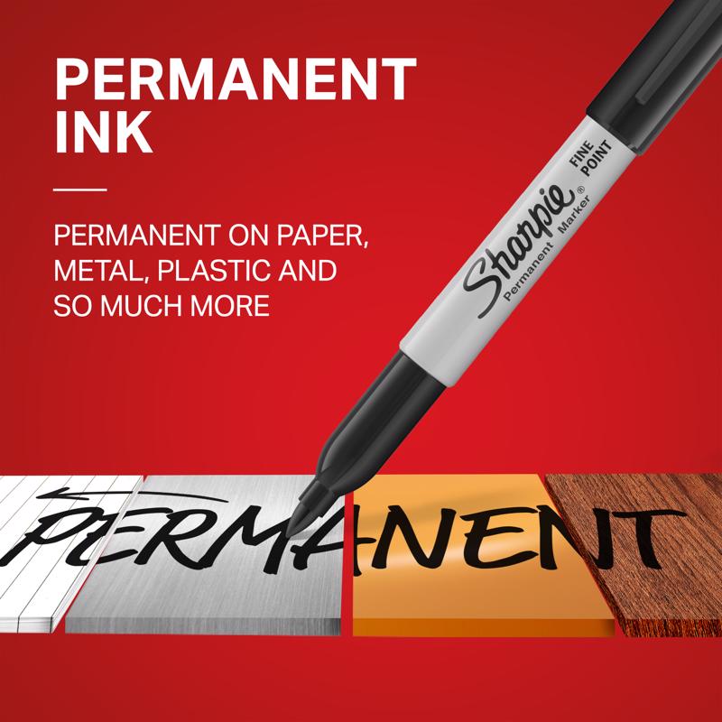 Sharpie Black Fine Tip Permanent Marker