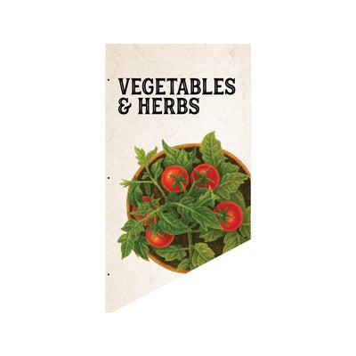 Standard L&G/Outdoor Living Sign Kit Live Goods Banner - Veg & Herbs