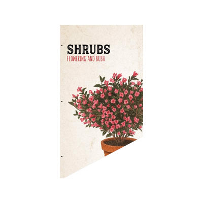 Standard L&G/Outdoor Living Sign Kit Live Goods Banner - Shrubs