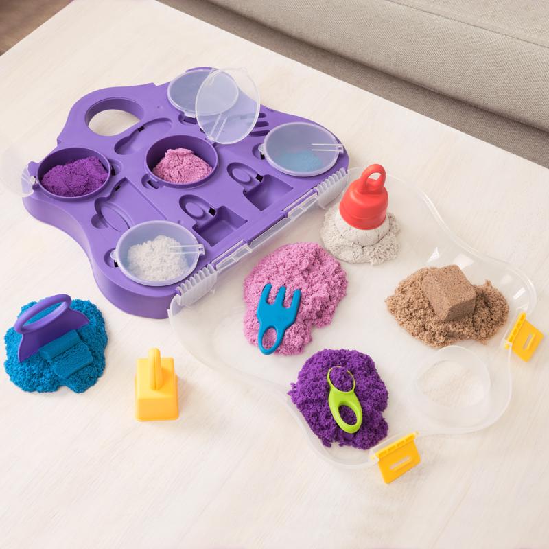 Spin Master Mallette Multi-Sables Kinetic Sand Assorted