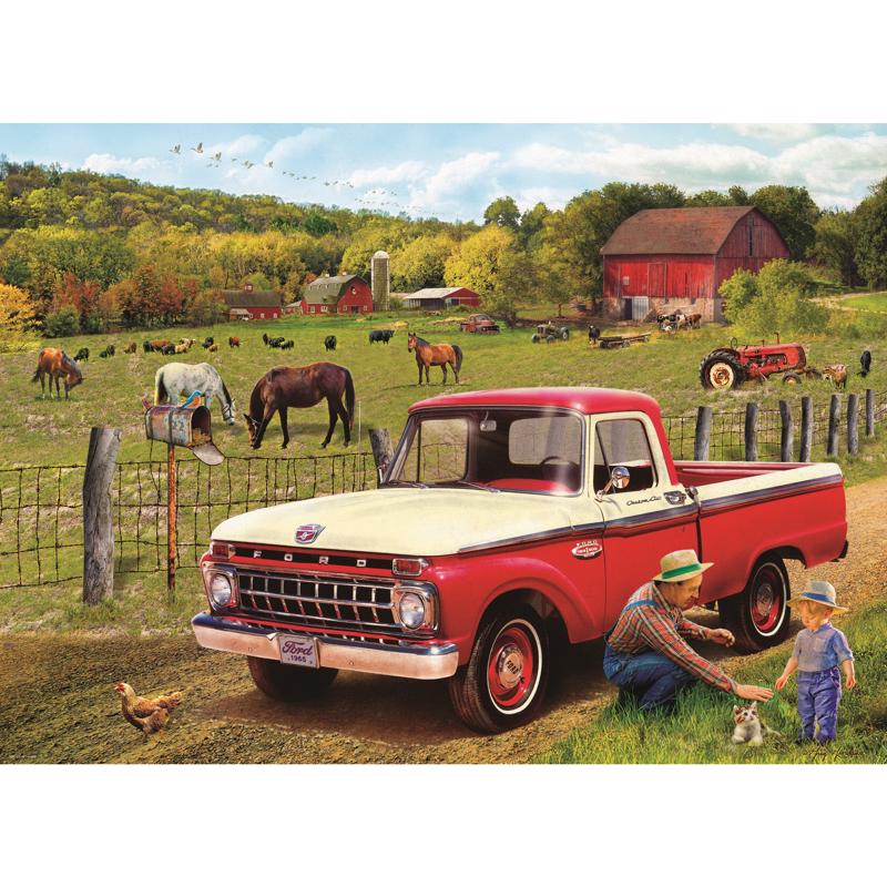Eurographics Grandpa's Old Truck Puzzles Multicolored 1000 pc