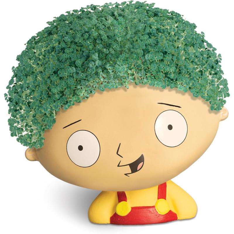 Chia Pet Family Guy Stewie Griffin Decorative Planter Clay