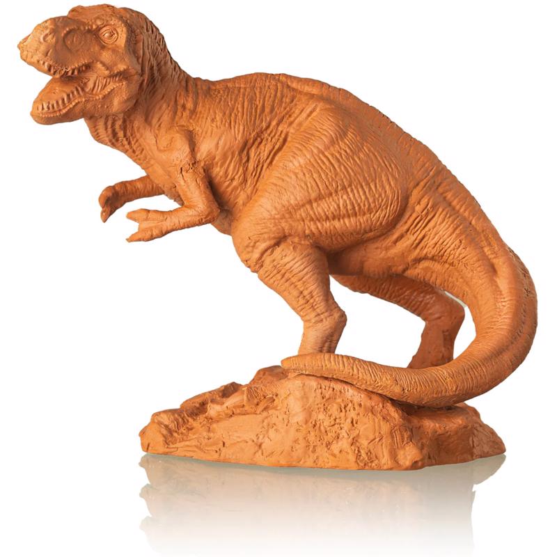 Chia Pet Dinosaur TRex Decorative Planter Terracotta Clay