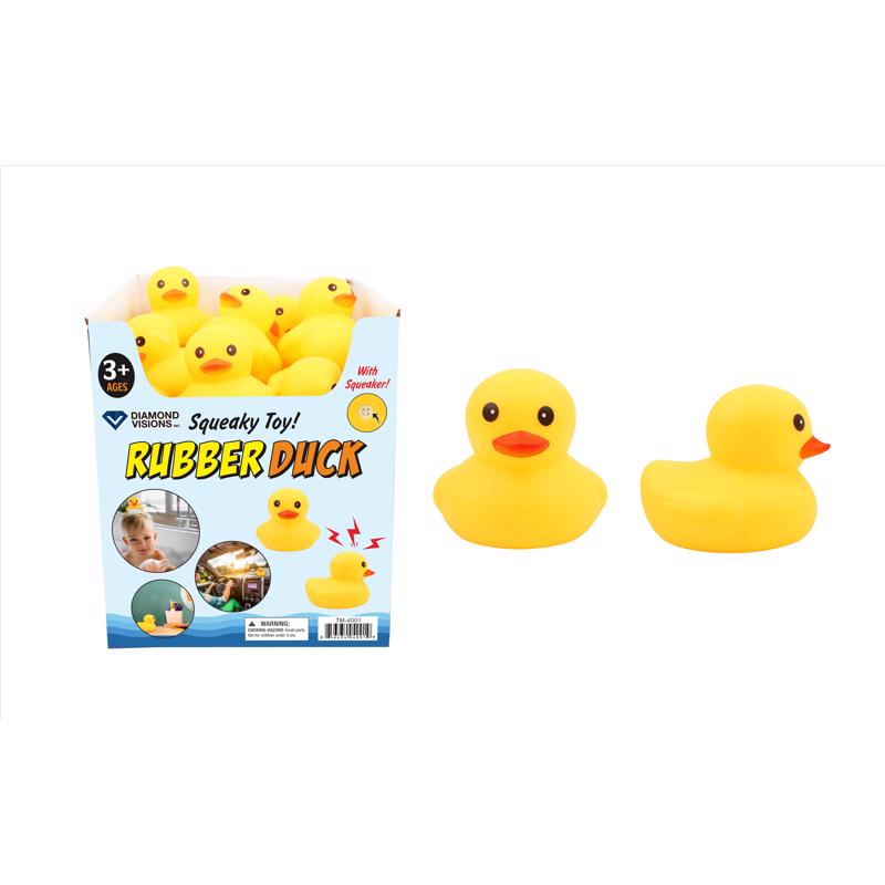 Diamond Visions Duck Toy Rubber