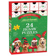 Eurographics Christmas Paws Advent Calendar (Dogs) Jigsaw Puzzles Multicolored 1200 pc