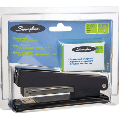 Swingline Compact Flat Desk Stapler