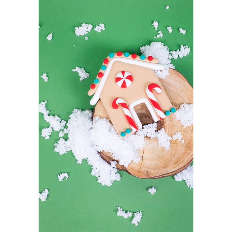 Fizz Make Your Own Gingerbread House Dough Craft Set Multicolored