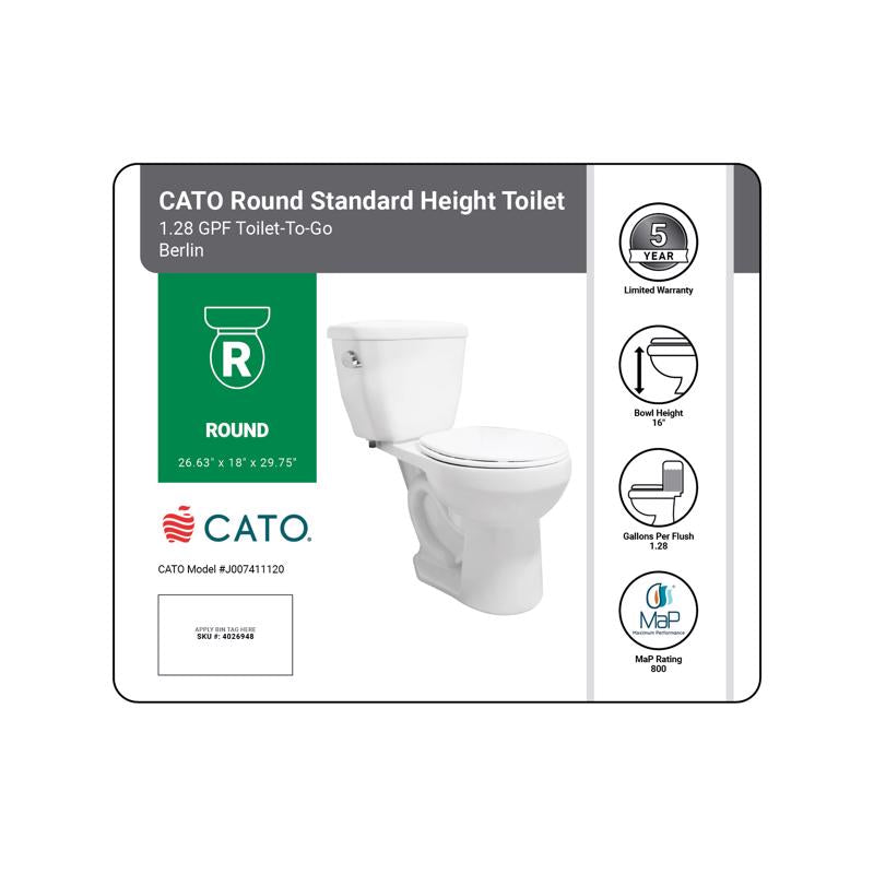 Standard Plumbing Sign Kit Toilet 16ft POG