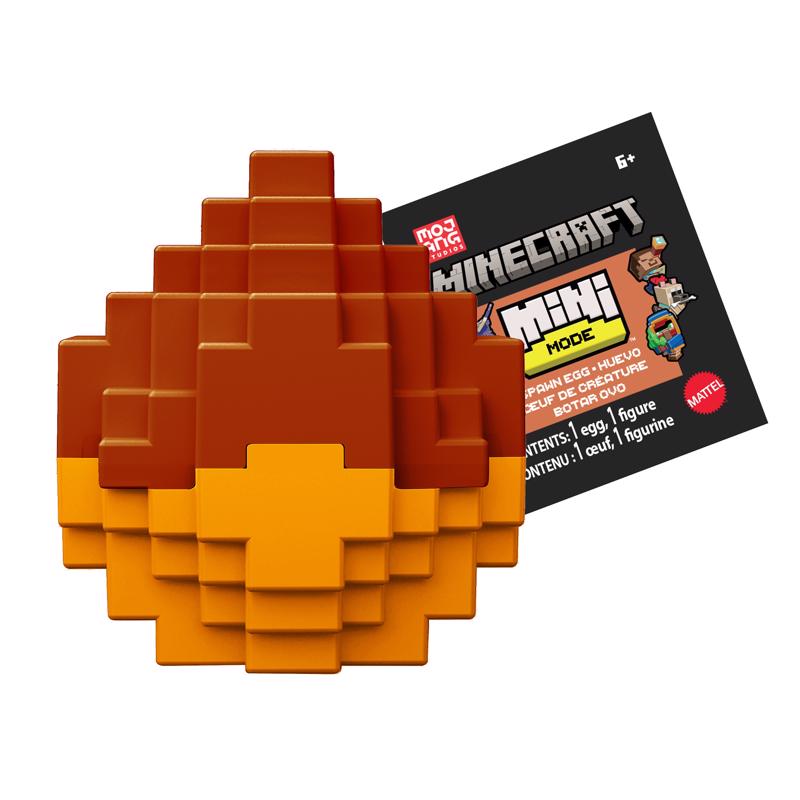 Minecraft Mini Mode Spawn Egg Action Figures Assorted