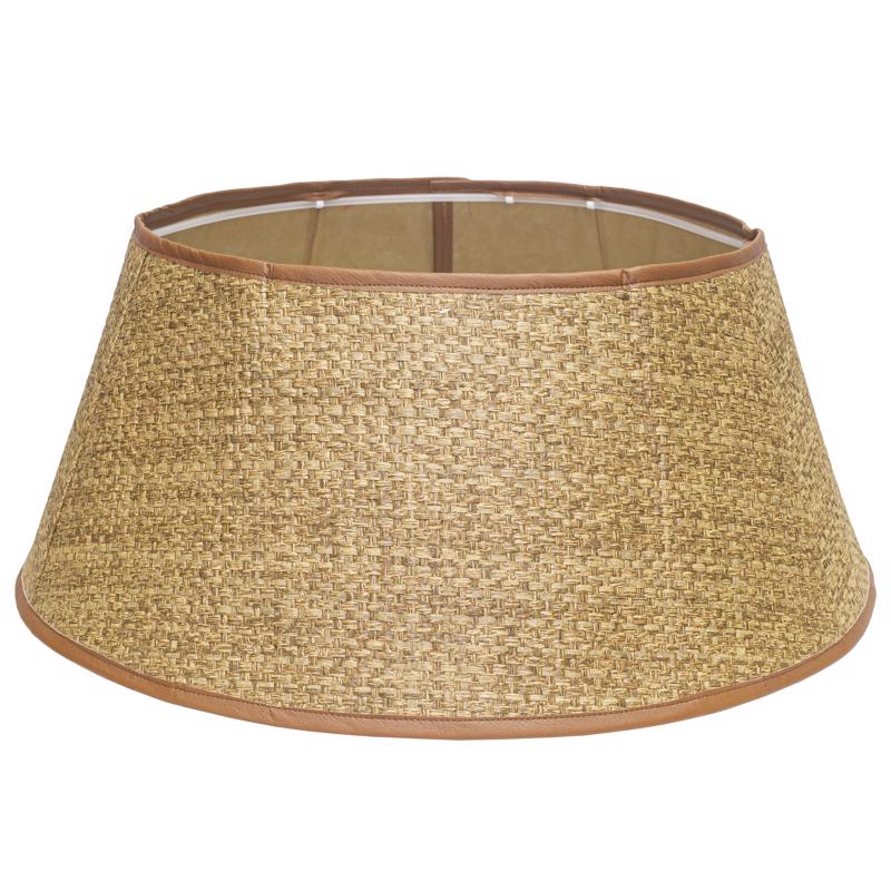 Dyno Walnut Faux Wicker Tree Collar 11 in.