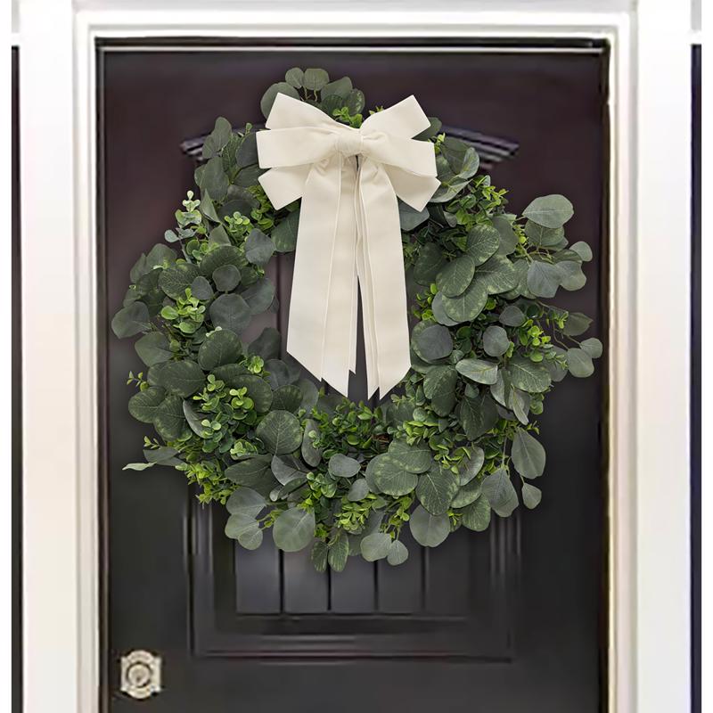 Dyno Ivory Christmas Bow 10 in.