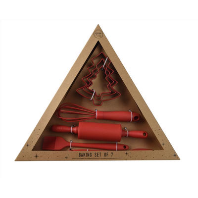 Decoris Red Baking set Table Decor