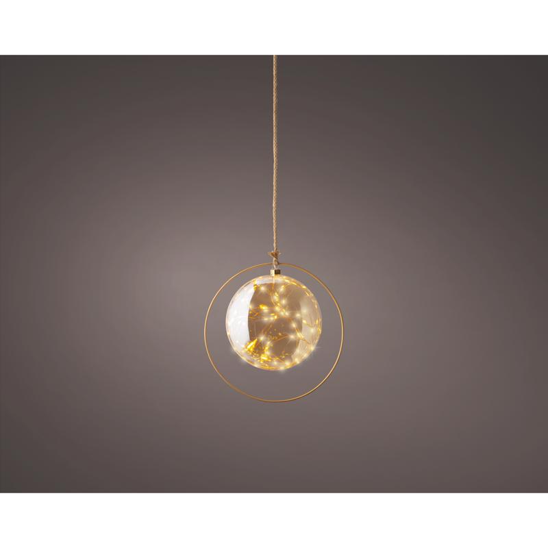 Lumineo LED Micro Warm White 40 ct Christmas Lights 1 ft.
