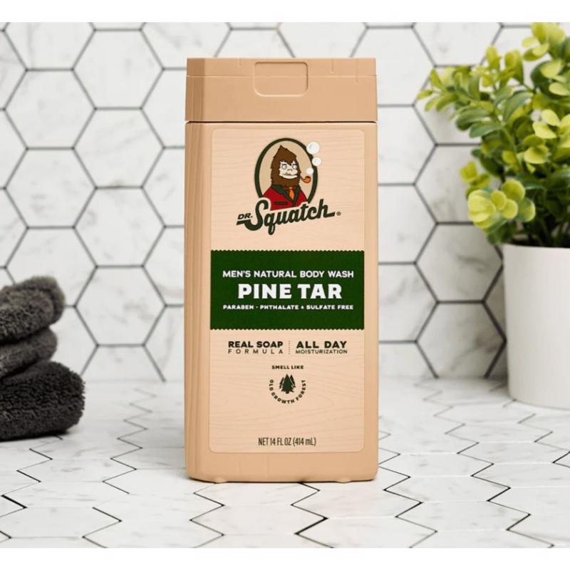 Dr. Squatch Pine Tar Scent Body Wash 14 fl. oz.