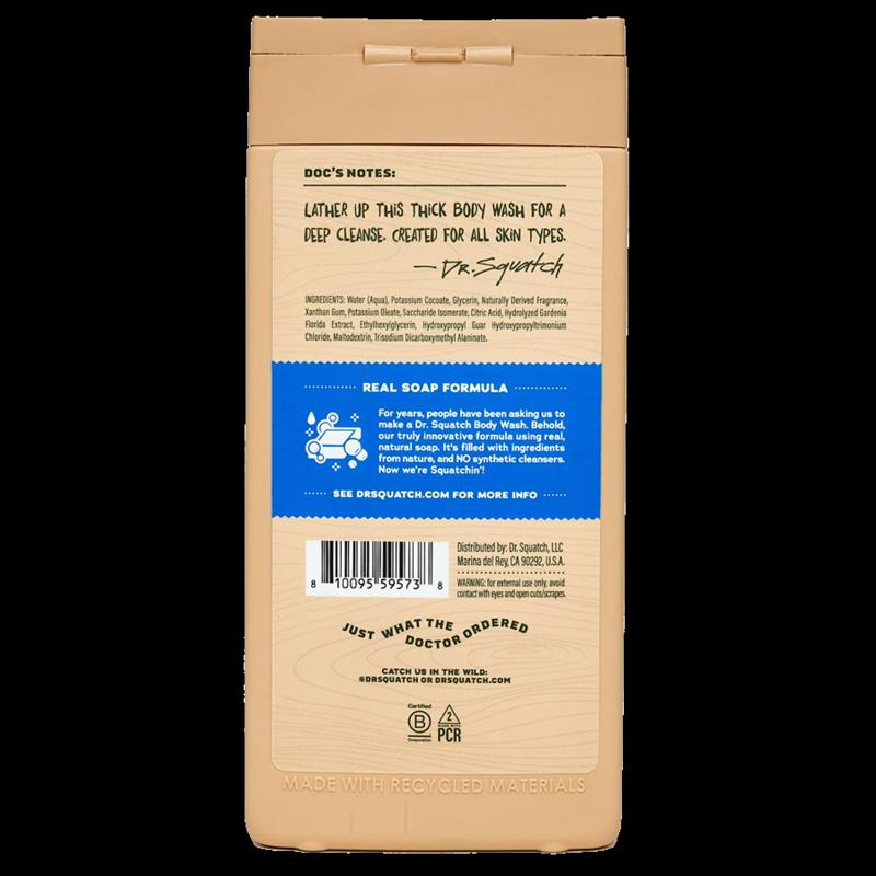 Dr. Squatch Scent-Lock Fresh Falls Scent Body Wash 14 fl. oz.