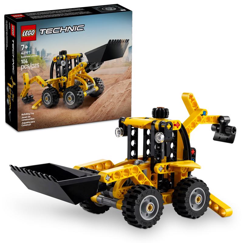 LEGO Technic Backhoe Loader Building Toy Multi 104 pc