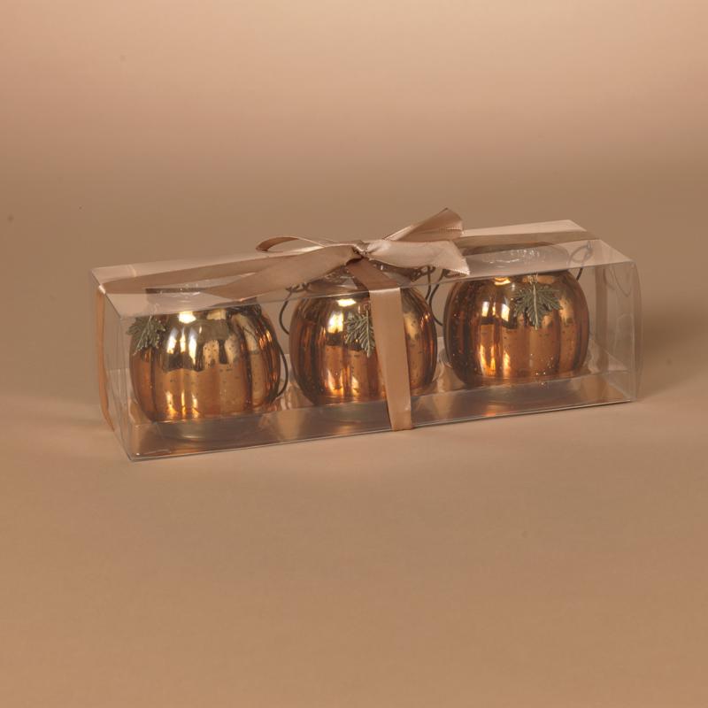 Gerson 3 in. Harvest Lanterns Fall Decor