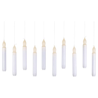 Gerson 7 in. Floating Candle Light String Fall Decor