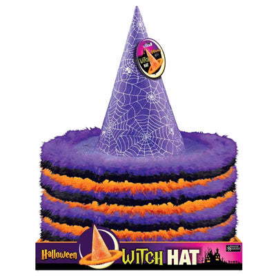 Magic Seasons Halloween Spiderweb Witch Hat