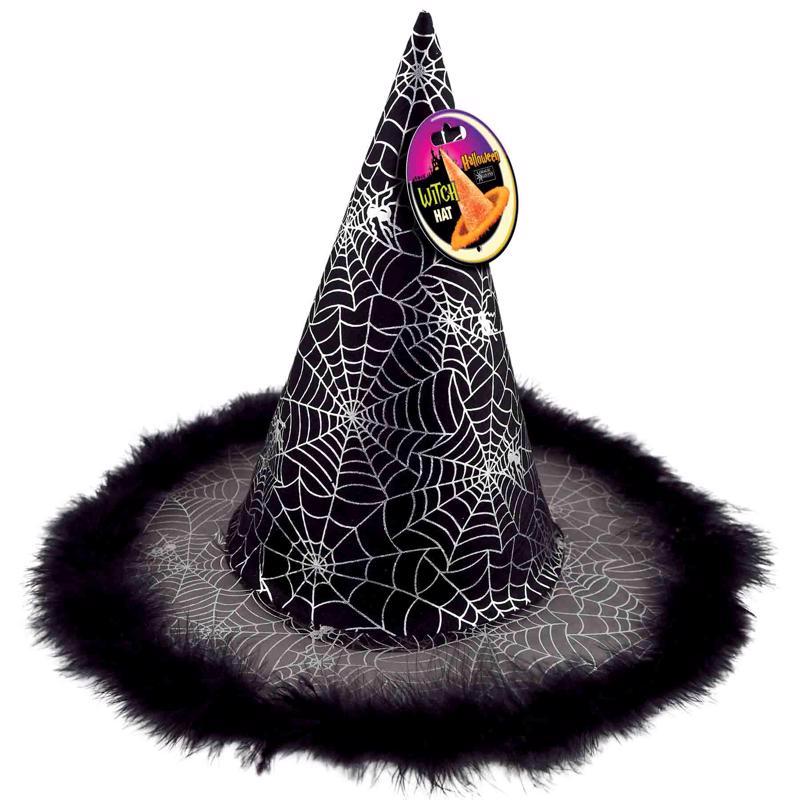 Magic Seasons Halloween Spiderweb Witch Hat