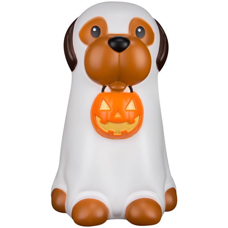 Gemmy LED Blow Mold Ghost Dog Light