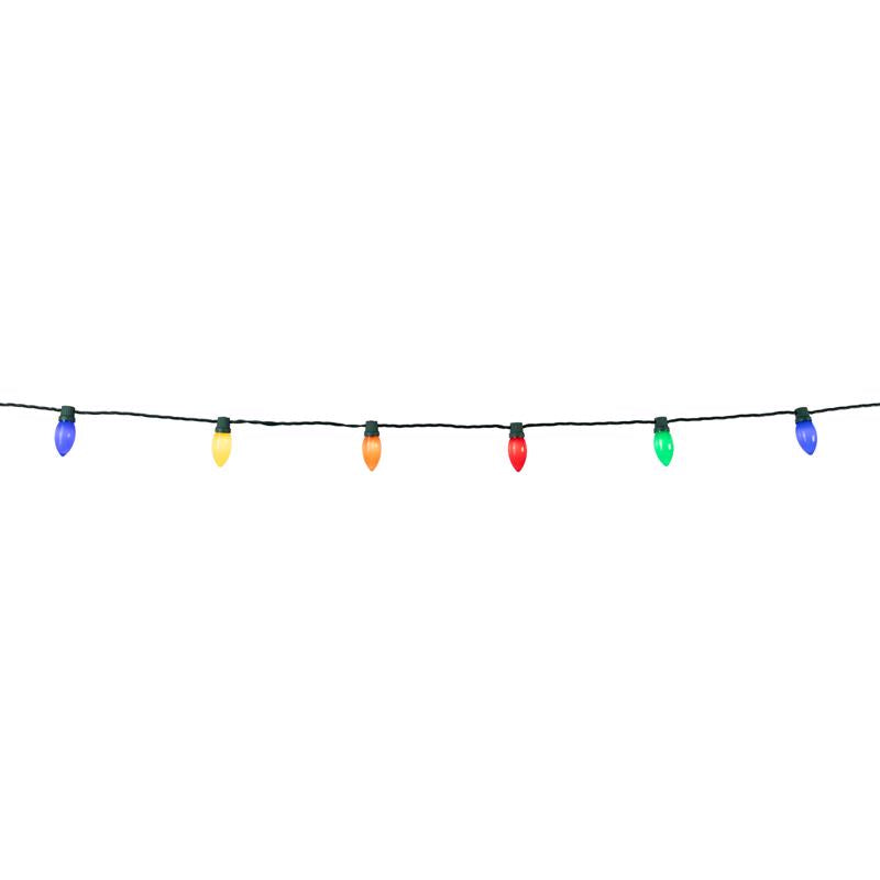 Celebrations Classic LED C9 Multicolored 25 ct String Christmas Lights 16 ft.