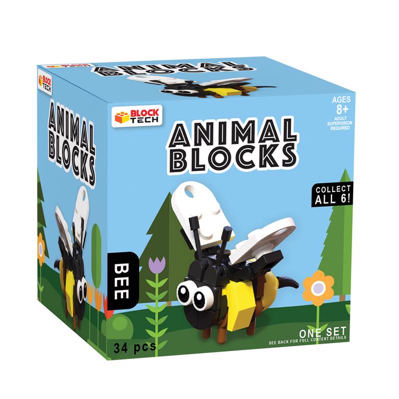 Block Tech Animal Puzzle Blocks Assorted