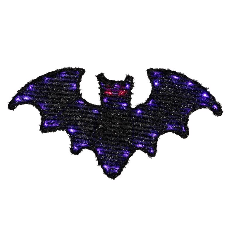 Celebrations Halloween 12 in. LED Trio of Bats Halloween Decor