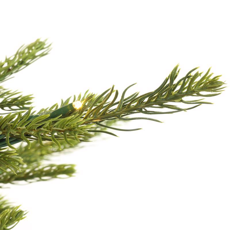 Holiday Bright Lights 9 ft. Full LED 3400 ct Emerald Pine Sparkle Christmas Tree
